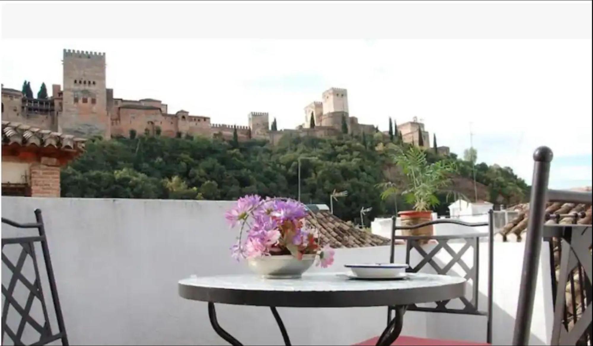 Atico Con Terracita Y Vistas Alhambra, Centro Apartment Granada Exterior photo
